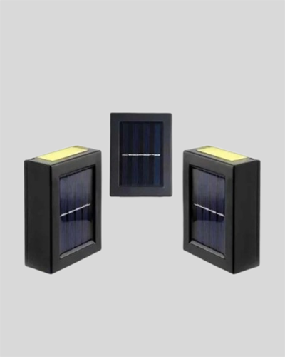 Solar Güçlü 6 LED Dış Mekan Lambası – Otomatik Aç/Kapa Işık Sensörlü Aydınlatma