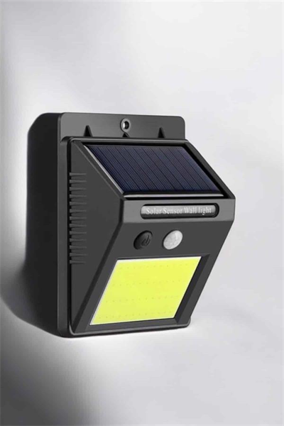Solar Güneş Enerji Panelli Sensörlü Lamba Enerji Tasarruflu