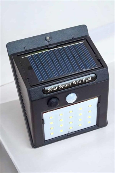 Solar Lamba Giriş, Bahçe Yol Avlu Hareket Sensörlü Led Parlak Gece Su Geçirmez