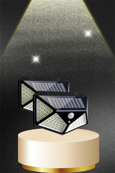 Solar Sensörlü Duvar Lambası Bahçe Lambaso Parlak Beyaz Işık Suya Dayanıklı