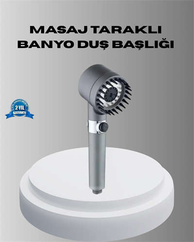 Spa Etkili Masaj Uçlu Duş Başlığı Ergonomik Tasarım