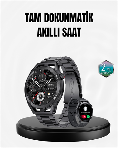 Spor ve Sağlık Takip Özellikli Akıllı Saat – Kalp Atış, Uyku ve Adım Ölçer Fonksiyonlu