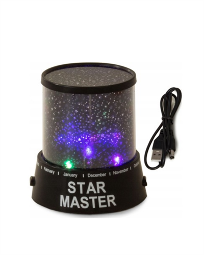 Star Projektör Gece Lambası Tavana Yıldız Yansıtan LED Işık