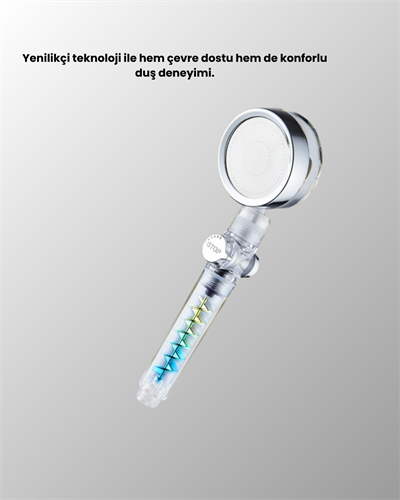 Start Stop Kontrollü El Duşu – Basınçlı, Su Tasarruflu, Sağanak Yağmur Deneyimi