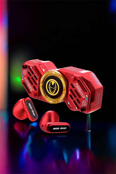 Stres Çarklı Bluetooth Kulaklık Kablosuz Kırmızı Yüksek Ses Kaliteli