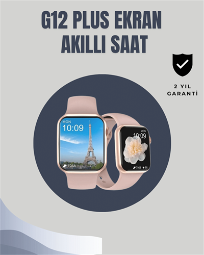 Su Geçirmez Akıllı Saat – 300 mAh Batarya, Sesli Arama, Uyku & Adım Takibi