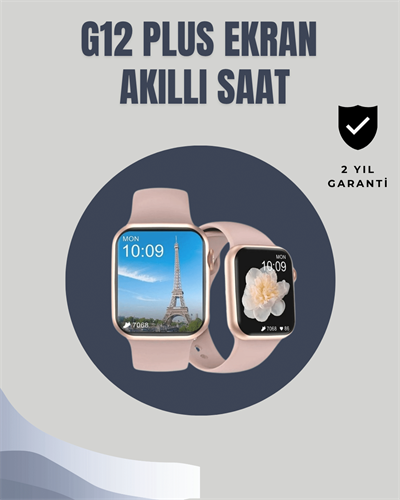 Su Geçirmez Akıllı Saat – 300 mAh Batarya, Sesli Arama, Uyku & Adım Takibi