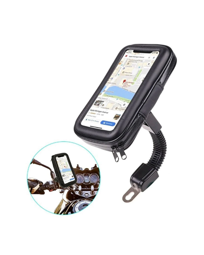 Su Geçirmez Motosiklet Scooter Telefon Standı Dokunmatik Ekranlı Bisiklet Tutucu