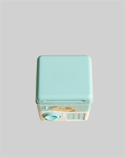 Su Yeşili Işıklı Sesli Elektronik Şifreli Çocuk Kumbarası