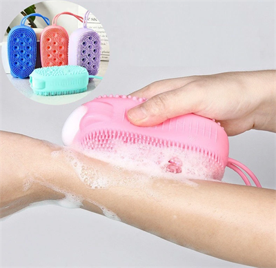 Süngerli Silikon Banyo Kesesi