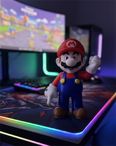 Süper Mario Koleksiyonluk Dekoratif Biblo Oyun Karakter Figürü