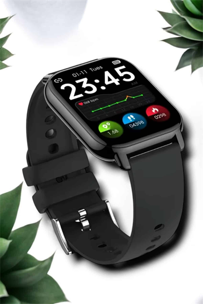 Suya Dayanıklı Bluetooth Akıllı Saat GPS, Adımsayar, Nabız & Sağlık Takibi