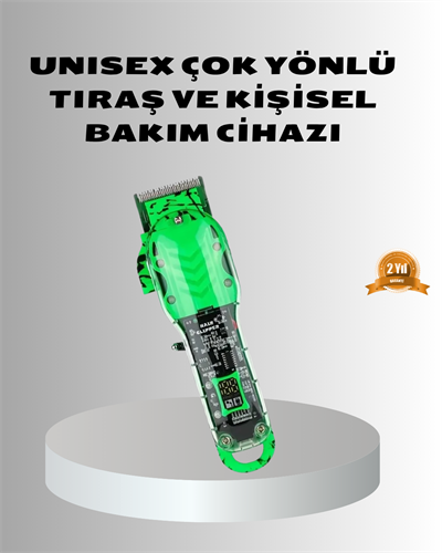 Suya Dayanıklı Çok Amaçlı Tıraş Makinesi – Islak & Kuru Kullanım, Seyahat Uyumlu