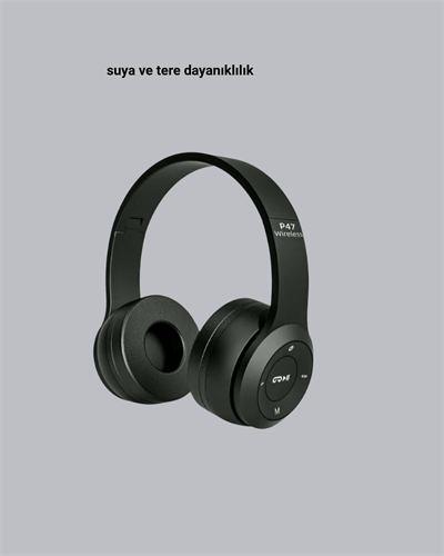 Suya ve Tere Dayanıklı Bluetooth Kulaklık – Şık, Ergonomik ve Dayanıklı