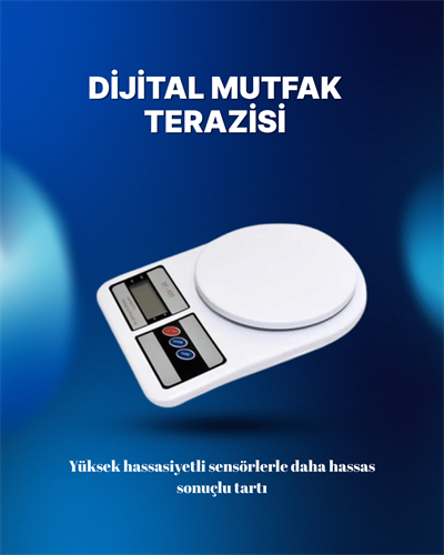 TF-1010 Dijital Mutfak Tartısı