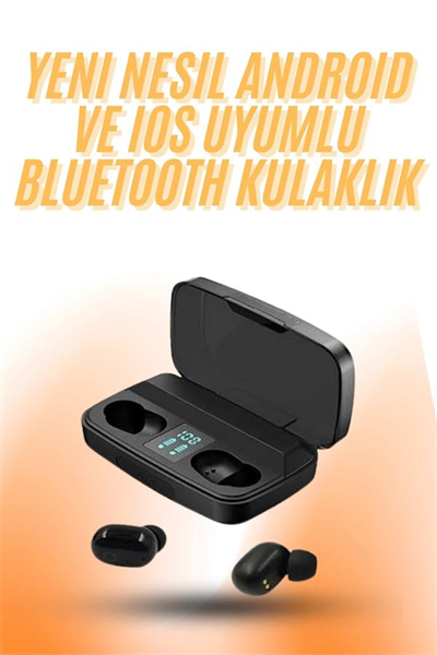TWS Bluetooth Kulaklık 5.0 Bluetooth Bağlantılı Dokunmatik Kontrol Özelliği