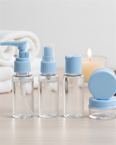 Taşınabilir 5 Parça Seyahat Kozmetik Seti 30 ml Sızdırmaz