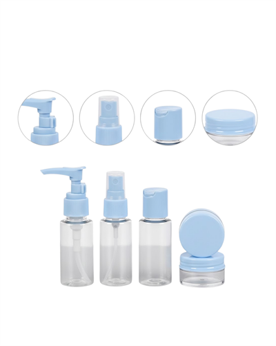 Taşınabilir 5 Parça Seyahat Kozmetik Seti 30 ml Sızdırmaz