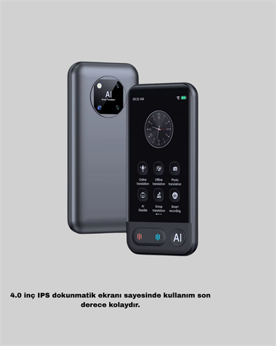 Taşınabilir Akıllı Tercüme Cihazı – Gerçek Zamanlı Ses ve Metin Çevirisi