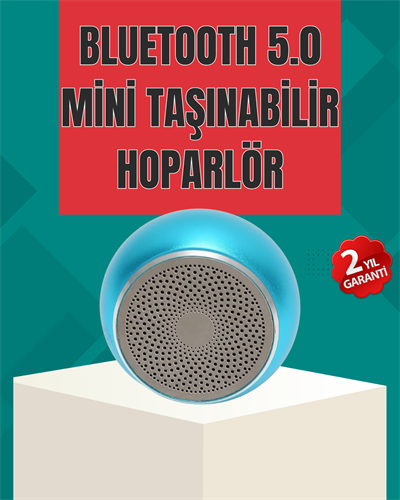 Taşınabilir Bluetooth Hoparlör | Eller Serbest Arama Özellikli