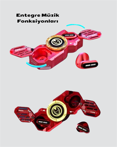 Taşınabilir Bluetooth Müzikli Spinner – Enerjik, Şık ve Eğlenceli Tasarım