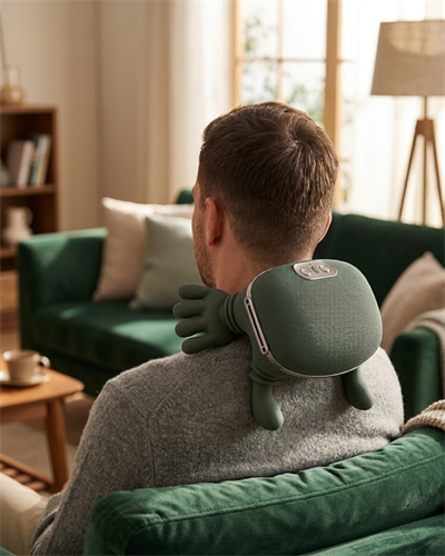 Taşınabilir Boyun Masaj Aleti 3 Kademeli Hız 3D Masaj Teknolojisi