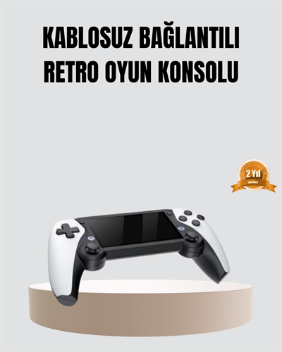 Taşınabilir El Konsolu – 4.3 İnç TFT Ekran, 64 GB Dahili Oyun Hafızalı