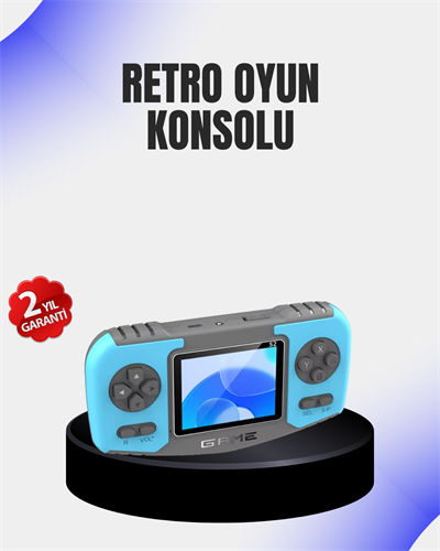 Taşınabilir El Oyun Konsolu Çocuk Gelişimine Uygun Oyun Cihazı