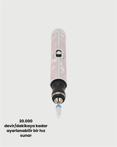 Taşınabilir Elektrikli Tırnak Törpüsü 500 mAh USB Şarjlı Manikür Cihazı