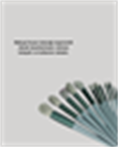 Taşınabilir Ergonomik Yapılı 13 Adet Fiber Kıllı Yüz ve Göz Makyaj Fırçası Seti