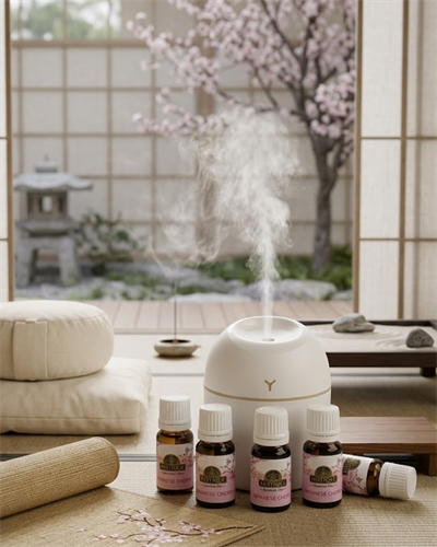 Taşınabilir Hava Nemlendirici LED Gece Işıklı USB Difüzör 5 Esans