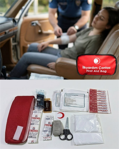 Taşınabilir İlk Yardım Seti Araç Ev Ofis İçin Pratik Çözüm