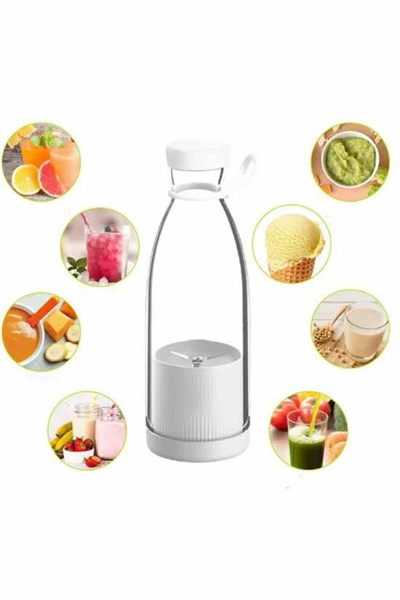 Taşınabilir Kablosuz Şarjlı Kişisel Smoothie El Blender Mini Meyve Sıkacağı