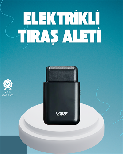 Taşınabilir Mini Elektrikli Tıraş Makinesi | Sessiz ve Güçlü Motor