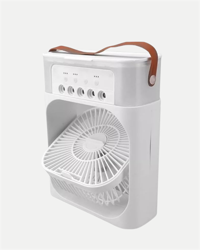 Taşınabilir Mini Klima Fan 3’ü 1 Arada Soğutucu, Nemlendirici ve Gece Lambası