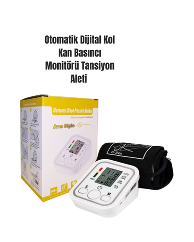 Taşınabilir Pil ve USB Girişli Tansiyon Aleti