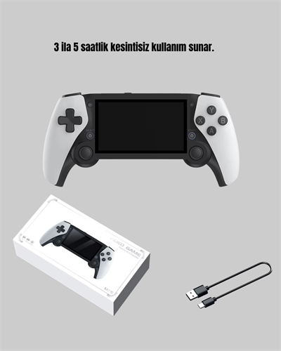 Taşınabilir Retro Oyun Konsolu – 4.3 İnç Ekran, 64 GB Hafıza ve Klasik Oyun Arşivi