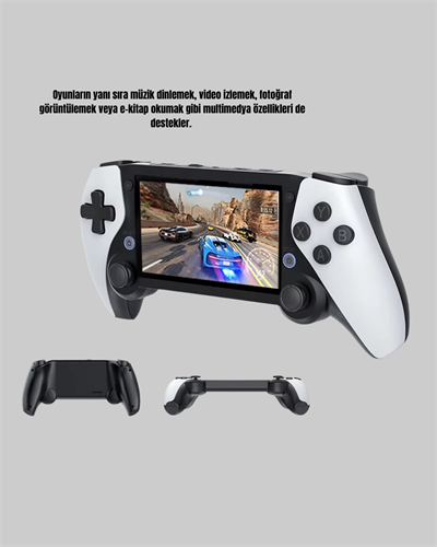 Taşınabilir Retro Oyun Konsolu – 4.3 İnç Ekran, 64 GB Hafıza ve Klasik Oyun Arşivi