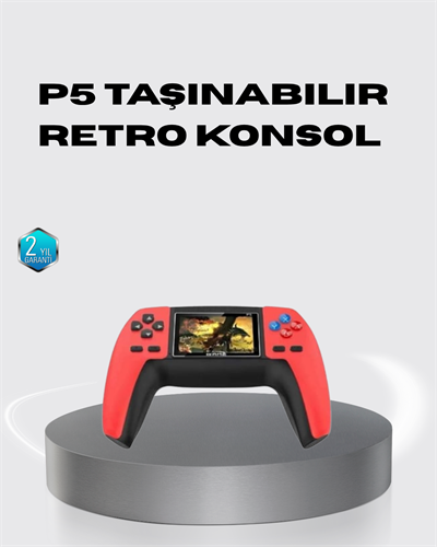 Taşınabilir Retro Oyun Konsolu – 520 Efsane Oyun Tek Cihazda