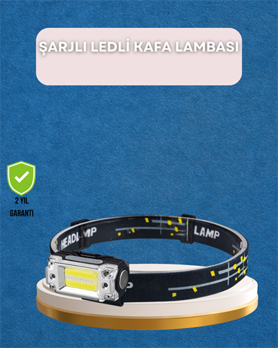 Taşınabilir Şarjlı LED Fener XPE95LM COB120LM Manyetik Gövde