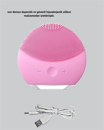 Taşınabilir Silikon Masaj Aleti – Derin Temizlik, Yüz ve El Kullanımına Uygun