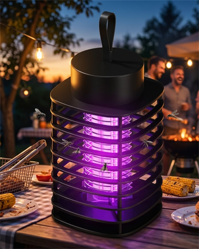 Taşınabilir Sivrisinek Öldürücü Lamba Duvara Asılabilir ve Masaüstü Kullanım