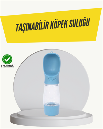 Taşınabilir Su Tasarruflu Köpek ve Kedi Su Şişesi Tek Elle Kullanım Kolaylığı
