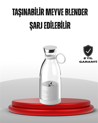Taşınabilir USB Şarjlı Taze Meyve Suyu Blender