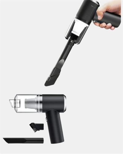 Taşınabilir Vakumlu Araç Süpürgesi – Katlanabilir Sap, Yıkanabilir Filtre, 120W Motor