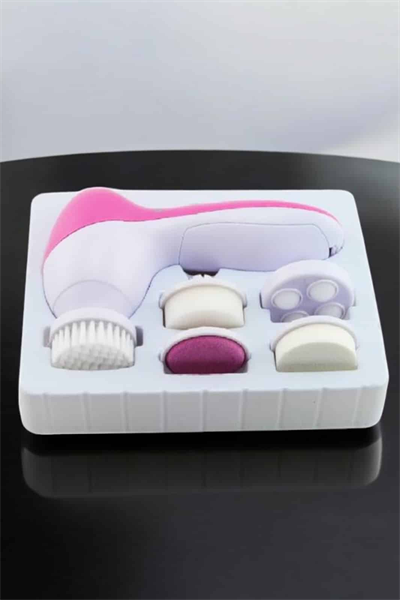 Taşınabilir Yüz Temizleme Cihazı Masaj, Peeling, Temizlik 5 Başlıklı