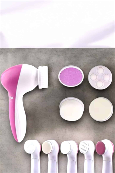 Taşınabilir Yüz Temizleme Cihazı Masaj, Peeling, Temizlik 5 Başlıklı