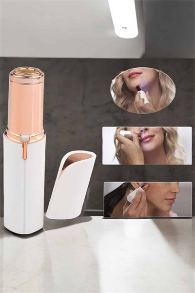 Taşınabilir ve Şık Yüz Kaş Epilatörü Hassas Ciltlere Özel