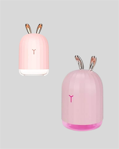 Tavşan Kulak Tasarımlı 200 ml USB Aroma Difüzör ve Hava Nemlendirici