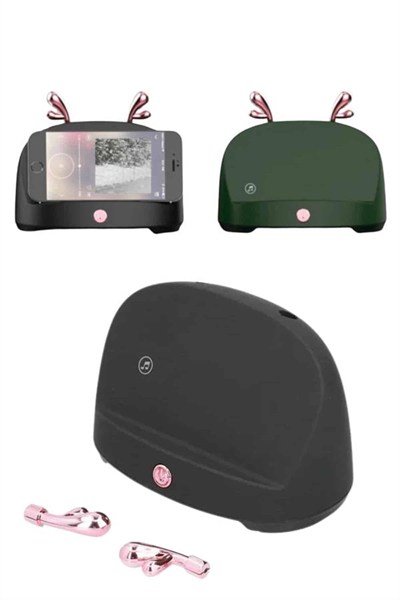 Telefon Tutucu Bluetooth Hoparlör Geyikli Renkli Uzun Ömürlü